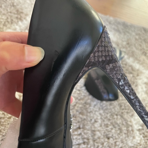 (New) Vera Wang high heels black size 6 - Picture 6 of 6